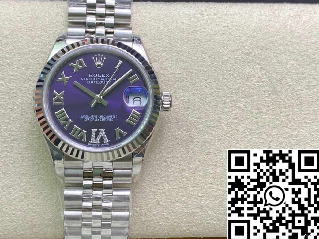Purple Dial Factory EW M178274-0088 31MM Rolex Datejust 0508